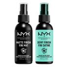 Spray de configuração de maquiagem NYX PROFESSIONAL MAKEUP Matte + Dewy Spray de configuração de maquiagem NYX PROFESSIONAL MAKEUP Matte + Dewy