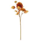 Spray de crisântemo Vickerman para plantas artificiais 66 cm, marrom escuro, pacote com 3