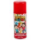 Spray de Espuma Colorida para Festa Carnaval 150ml Vermelho