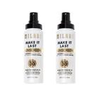 Spray de fixação de protetor solar Milani Make It Last SPF30, pacote com 2