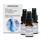 Spray de limpeza de pálpebras e cílios Avenova 60 ml (2,04 onças), pacote com 3