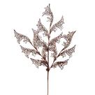 Spray de Natal artificial Vickerman Chocolate Glitter 27cm Spray de Natal artificial Vickerman Chocolate Glitter 27cm