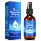 Spray de óleo de magnésio com flasture tópico de 60 ml (pacote com 1)