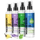 Spray de óleo de magnésio Fidus Pure 240 ml com 25 mg de magnésio Spray de óleo de magnésio Fidus Pure 240 ml com 25 mg de magnésio