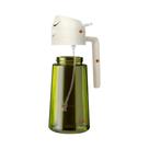 Spray De Óleo Em Vidro Escuro 470ML, Dispensador De Azeite Com Bloqueio De Luz Para Cozinha,