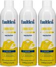 Spray de passar roupa Faultless Lemon, amido, 567g, pacote com 3