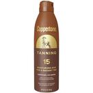 Spray de proteção solar Coppertone Tanning SPF 15 163ml resistente à água