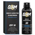 Spray de proteção solar Slam BeachMan Scented SPF 30 para homens 150 ml