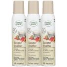Spray de purificador de ar Citrus Magic Sweater Weather 90mL x3