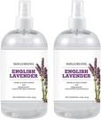 Spray de purificador de ar para casa e linho SMELLS BEGONE English Lavender 480 ml (pacote com 2)