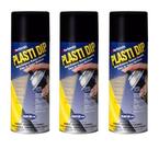 Spray de Revestimento de Borracha Plasti Dip 3 Unidades Preto 311ml