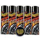Spray de Revestimento para Pneus Hot Shine Meguiar's 425 ml - Kit com 5 Unidades