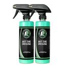 Spray de tratamento de pneus ExoForma Wet Tire Dressing 480 ml, pacote com 2