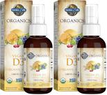 Spray de Vitamina D3 Garden of Life Vegano 2x58 ml Baunilha