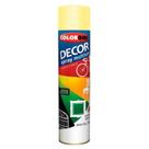 Spray Decor Multiuso Amêndoa 360ml - Colorgin para Metal, Madeira, Gesso e Cerâmica