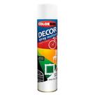 Spray Decor Multiuso Branco 360ml - Colorgin para Metal, Madeira, Gesso e Cerâmica