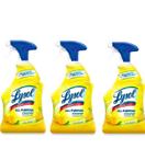 Spray desinfetante Lysol Lemon Breeze 560mL (pacote com 3) Spray desinfetante Lysol Lemon Breeze 560mL (pacote com 3)
