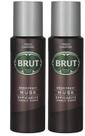 Spray desodorante Brut Musk X 2 200mL para homens, pacote com 2