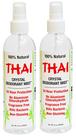 Spray desodorante Desodorante tailandês Stone Crystal Mist 240 mL (x2)