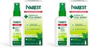 Spray Ivarest Poison Ivy Itch Spray de força máxima, 200 ml, pacote com 2 unidades
