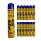 Spray Lança Espuma Alegria 12 Latas Neve Artificial Atacado