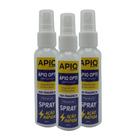 Spray Limpa Lente De Óculos De Grau De Sol Kit Com 3 Peças 60ml Branco Sem Fragrância