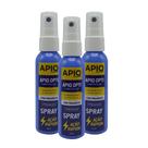 Spray Limpa Óculos De Lentes Grau Sol Industrial Solda Projetor de Imagem Câmera 60 ML Kit 3 Peças