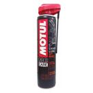 Spray Lubrificante de Correntes Motos Off Road Motocross Trilha Trial Rally Motul C3 Chain Clean - 400 Ml