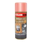 Spray Metallik Rose Gold (56) Colorgin 350ml Tinta Acrílica Decoração em Ferro, Madeira Cerâmica