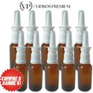 Spray Nasal 50ml Vidro Âmbar Premium Compre 5 Ganhe 5!