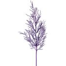 Spray Navideño Artificial Vickerman Onoclea Morado x6