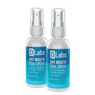Spray para boca seca Olabs, sabor menta, 45 ml, 2 pacotes, sem açúcar
