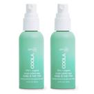 Spray para couro cabeludo e protetor solar para cabelo Mist COOLA SPF 30 60mL x2