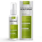 Spray para couro cabeludo Rida, foliculite capilar, caspa, psoríase, 100ml