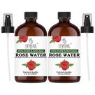 Spray para pele facial Tratak Organics 118 ml (4 fl oz) de água de rosas x2 Spray para pele facial Tratak Organics 118 ml (4 fl oz) de água de rosas x2