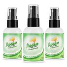 Spray pré-higiênico Flushie Travel Size 60 ml sem perfume, pacote com 3 Spray pré-higiênico Flushie Travel Size 60 ml sem perfume, pacote com 3