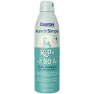 Spray protetor solar Coppertone Pure and Simple Kids SPF 50 150mL