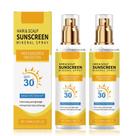 Spray protetor solar para cabelo e couro cabeludo SPF 30 Rnemite-AMO 60ml