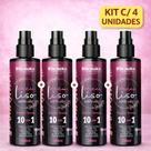 Spray Protetor Térmico Rhenuks 200ml Meu Liso 10 em 1 Para Chapinha e Secador Kit 1 2 3 4