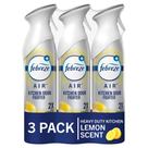 Spray purificador de ar Febreze Air Mist Odor Fighter 250 ml, 3 unidades