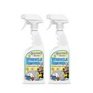Spray removedor de rugas Grandma's Secret remove facilmente rugas e odores antirrugas, spray refrescante de tecidos, sem cloro, alvejante e toxinas 16 fl oz (pacote com 2)