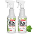 Spray repelente de camundongos Mighty Mint, pacote com 2, 473 ml, natural