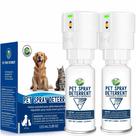 Spray repelente para pets diloqio com sensor de movimento, 2 unidades