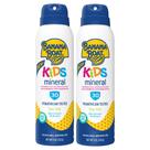 Spray Solar Banana Boat Kids Mineral SPF 30 - 2 Unidades de 150ml