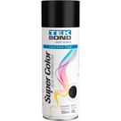 Spray Tekbond Super Color Preto Brilhante 350Ml