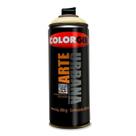Spray Tinta Acrílica Arte Urbana Amarelo Baunilha 913 - Colorgin 400ml