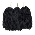 Spring Twist Crochet Hair Beyond Beauty 8 polegadas e 90 fios