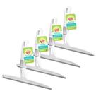 Squeegee Scotch-Brite de lâmina dupla, seguro em espelhos, 4 unidades