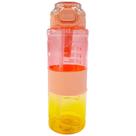 Squeeze 1000 ml com Tampa e Alça Salmão - Quanhe