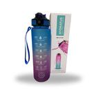 Squeeze 1000ml Click Facil Com Alça Rosa